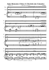 Momentos Felizes Suite Part I - 'Chorinho das Comadres' - full trio score