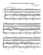 Momentos Felizes Suite Part II - 'Momentos Felizes' - full trio score